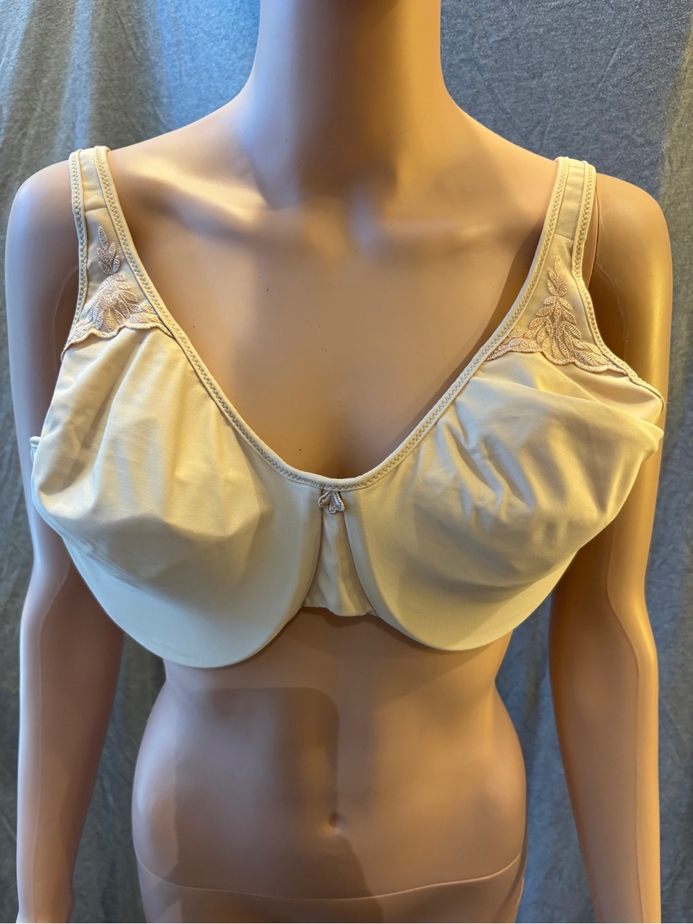 Bali Beige Full-Coverage Underwire Bra